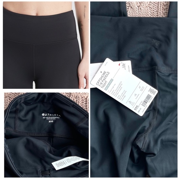NWT Athleta Offshore 7/8 Paddle Tight - XXS - Picture 3 of 4